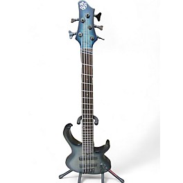 Used Ibanez Used Ibanez BTB705LM 5 STRING COSMIC BLUE STARBURST LOW GLOSS Electric Bass Guitar