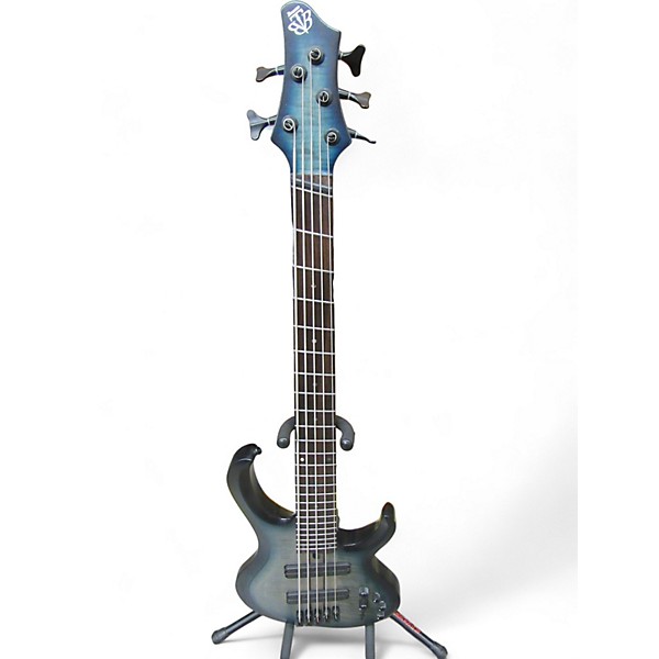 Used Ibanez Used Ibanez BTB705LM 5 STRING COSMIC BLUE STARBURST LOW GLOSS Electric Bass Guitar