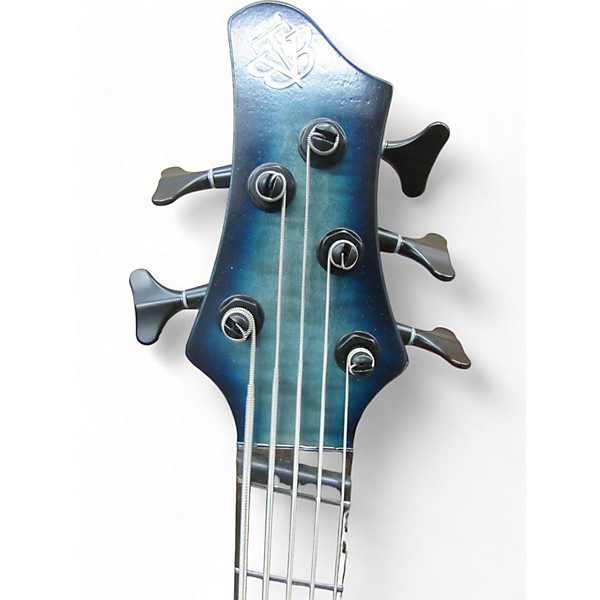 Used Ibanez Used Ibanez BTB705LM 5 STRING COSMIC BLUE STARBURST LOW GLOSS Electric Bass Guitar