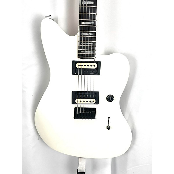 Used Used Fender Jim Root Signature Jazzmaster White Solid Body Electric Guitar