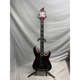 Used Schecter Guitar Research Used Schecter Guitar Research Omen Extreme 6 Floyd Rose Black Cherry Solid Body Electric Guitar