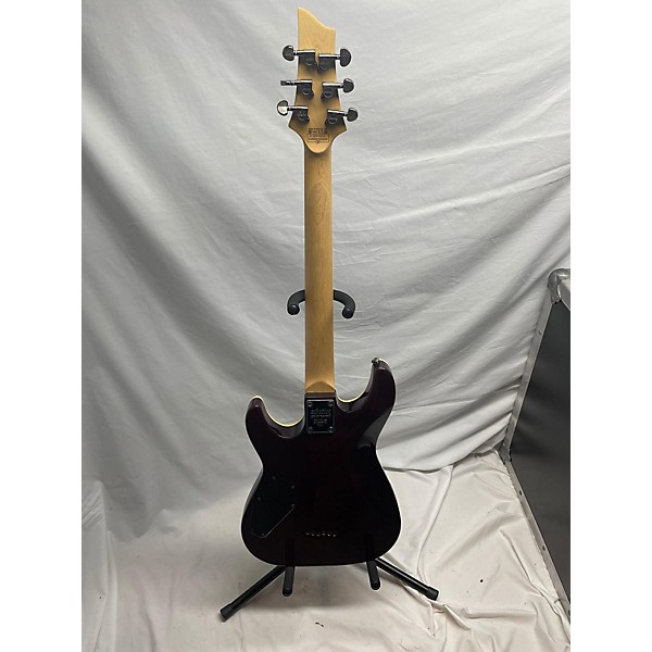 Used Schecter Guitar Research Used Schecter Guitar Research Omen Extreme 6 Floyd Rose Black Cherry Solid Body Electric Guitar