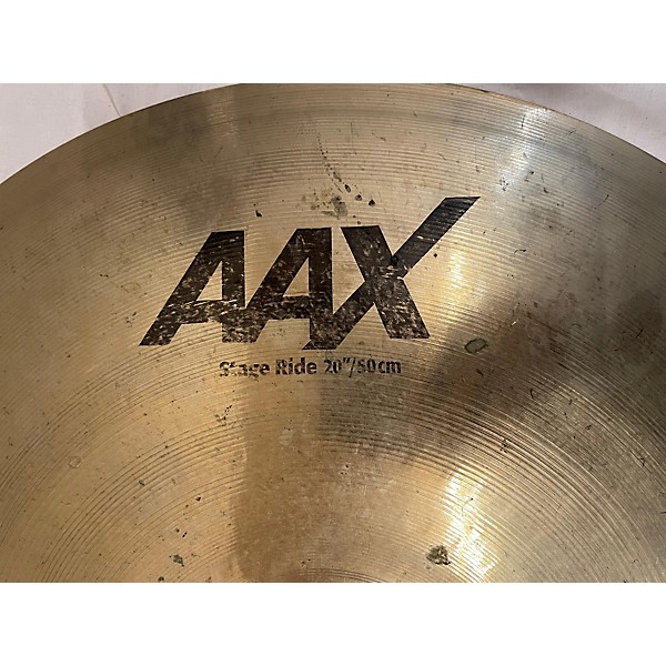 Used SABIAN Used SABIAN 20in AAX Stage Ride Cymbal