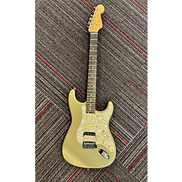 Used Fender Used Fender American Elite Stratocaster HSS Shawbucker Jade Pearl Metallic Solid Body Electric Guitar