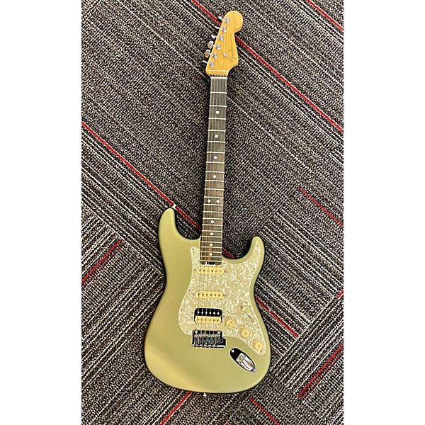 Used Fender Used Fender American Elite Stratocaster HSS Shawbucker Jade Pearl Metallic Solid Body Electric Guitar