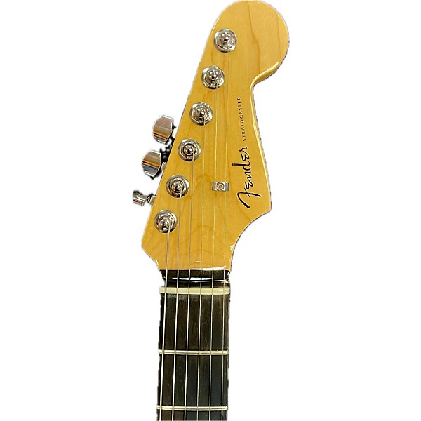 Used Fender Used Fender American Elite Stratocaster HSS Shawbucker Jade Pearl Metallic Solid Body Electric Guitar