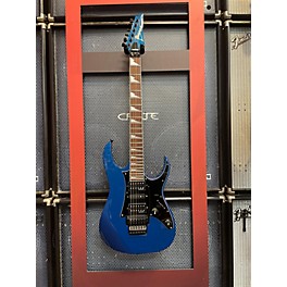 Used Ibanez Used Ibanez Rg550dx Lazer Blue Solid Body Electric Guitar