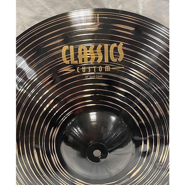 Used MEINL 19in Classic Custom DARK Crash Cymbal