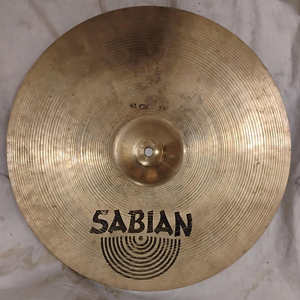 Used SABIAN 16in B8X THIN CRASH Cymbal