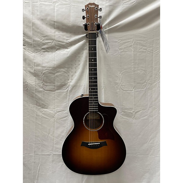 Used Taylor Used 2020 Taylor 214CE Natural Acoustic Electric Guitar