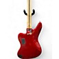 Used 2000s Squier Vintage Modified Jaguar Candy Apple Red Solid Body Electric Guitar