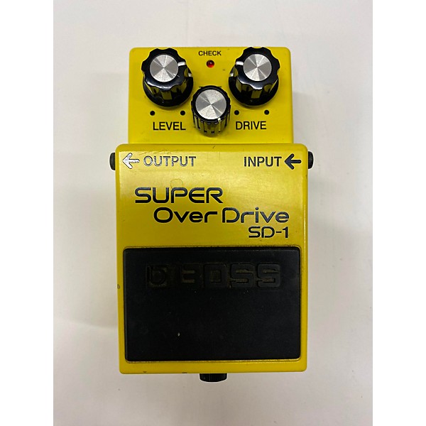 Used BOSS SD1 Super Overdrive Effect Pedal