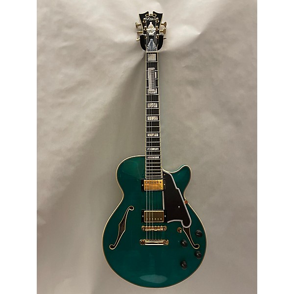 Used D'Angelico Used D'Angelico MASTER BUILDER NYSS Green Hollow Body Electric Guitar