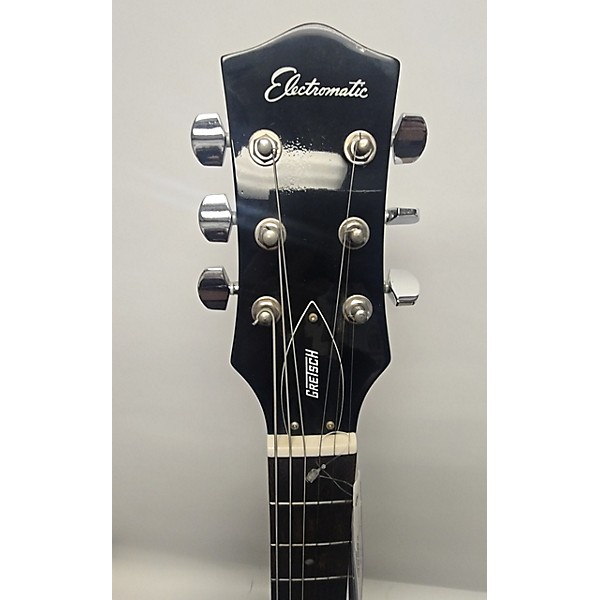 Used Gretsch Guitars Used Gretsch Guitars G5220 Electromatic Black Hollow Body Electric Guitar