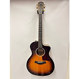 Used Taylor Used Taylor 214CE Deluxe Sunburst Acoustic Electric Guitar