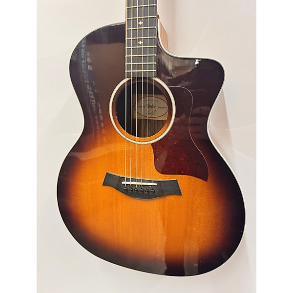 Used Taylor 214CE Deluxe Acoustic Electric Guitar