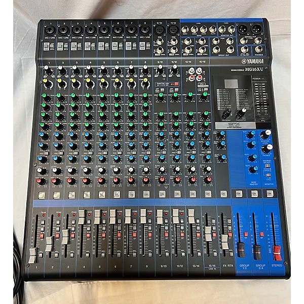 Used Yamaha Used Yamaha MG16XU Unpowered Mixer