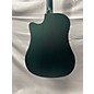 Used Kepma Guitars Used Kepma Guitars D3-130ABL Green Acoustic Electric Guitar