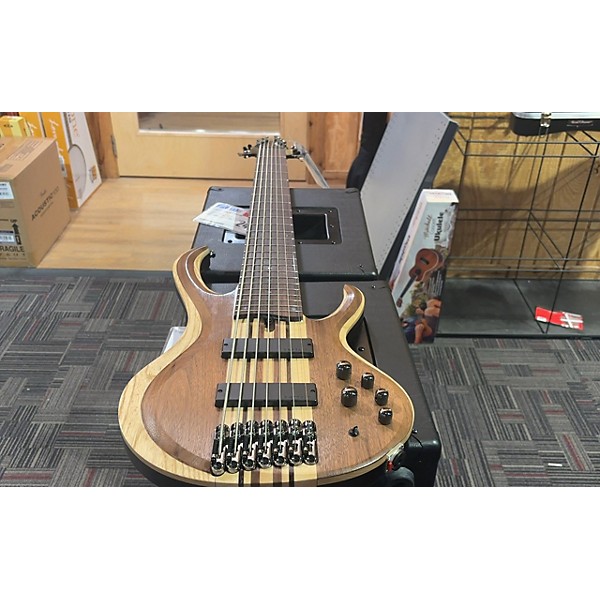 Used Ibanez Used Ibanez BTB7 7 String Natural Electric Bass Guitar