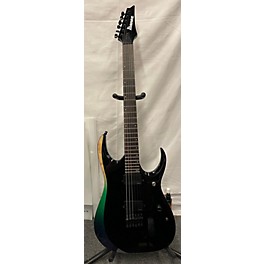 Used Ibanez Used 2022 Ibanez Axion Label RGD61ALA Midnight Tropical Rainforest Solid Body Electric Guitar