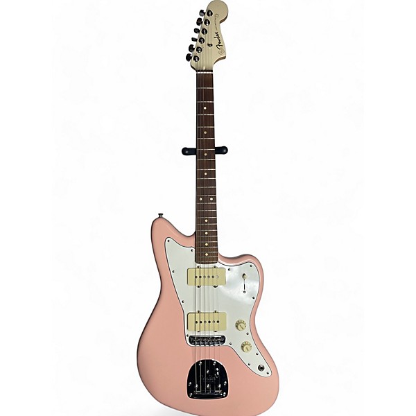 Used Fender Chicago Music Exchange Player Jazzmaster Shell Pink Solid Body Electric Guitar
