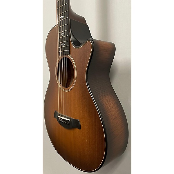 Used Taylor Used Taylor 652 CE Buliders Edition Wild Honey Burst Satin 12 String Acoustic Electric Guitar