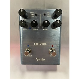 Used Fender Used Fender Tre-verb Effect Pedal