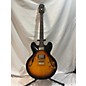 Used Epiphone Used Epiphone Dot Deluxe Flametop Tobacco Sunburst Hollow Body Electric Guitar thumbnail