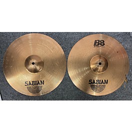 Used SABIAN 14in B8 Hi Hat Pair Cymbal