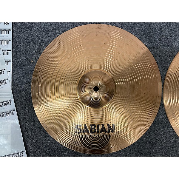 Used SABIAN 14in B8 Hi Hat Pair Cymbal