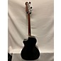 Used Fender Used Fender Kingman Acoustic Electric Bass Black Acoustic Bass Guitar