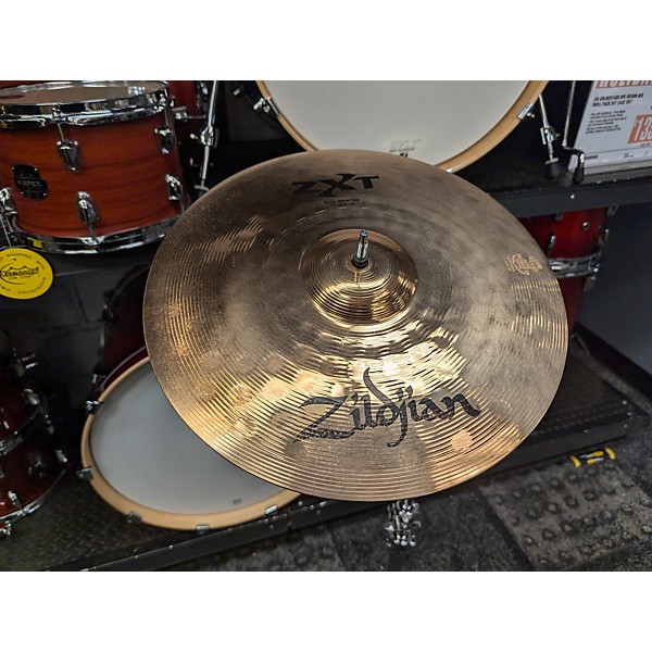 Used Zildjian Used Zildjian 14in ZXT Rock Hi Hat Top Cymbal