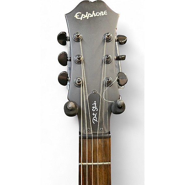 Used Epiphone Dot Studio Brown Sunburst Hollow Body Electric Guitar