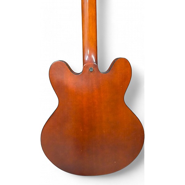 Used Epiphone Dot Studio Brown Sunburst Hollow Body Electric Guitar