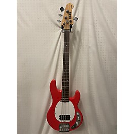 Used Sterling by Music Man Used Sterling By Music Man Sub 4 Candy Apple Red Electric Bass Guitar