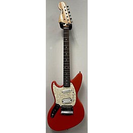 Used Fender Used  Fender Kurt Cobain Jag-Stang Fiesta Red