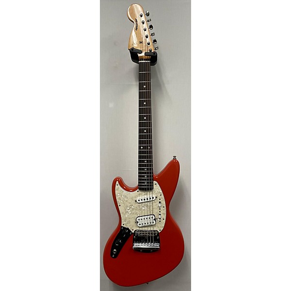 Used Fender Used  Fender Kurt Cobain Jag-Stang Fiesta Red