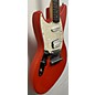 Used Fender Used  Fender Kurt Cobain Jag-Stang Fiesta Red