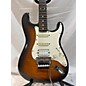 Used Squier Used Squier Floyd Rose Series Strat 2 Tone Sunburst Solid Body Electric Guitar