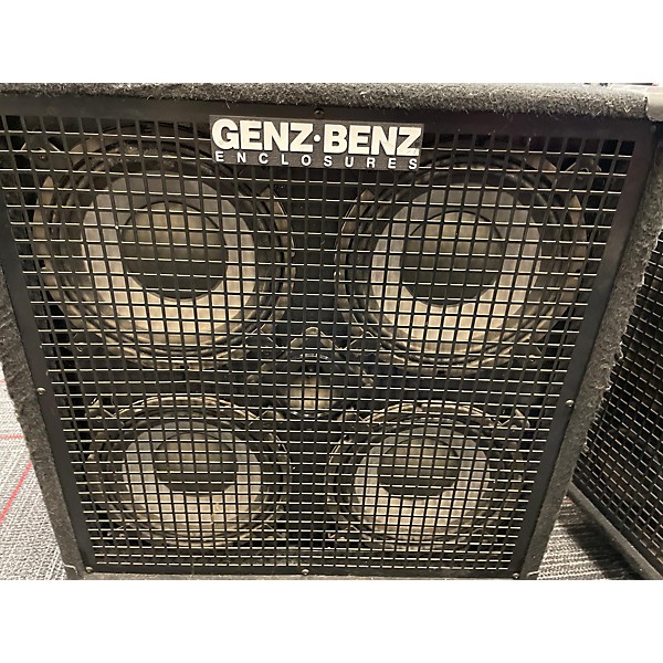 Used Genz Benz Used Genz Benz GB410T 4Ohm 4x10 Bass Cabinet