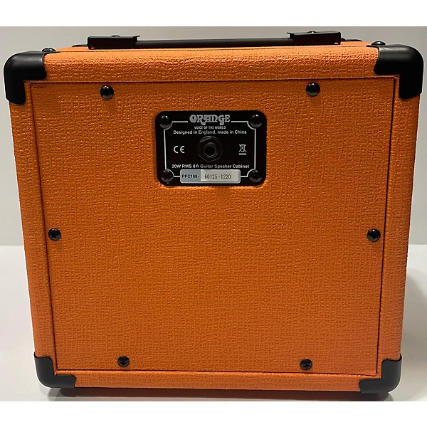 Used Orange Amplifiers PPC108 Micro Terror 1X8 Guitar Cabinet