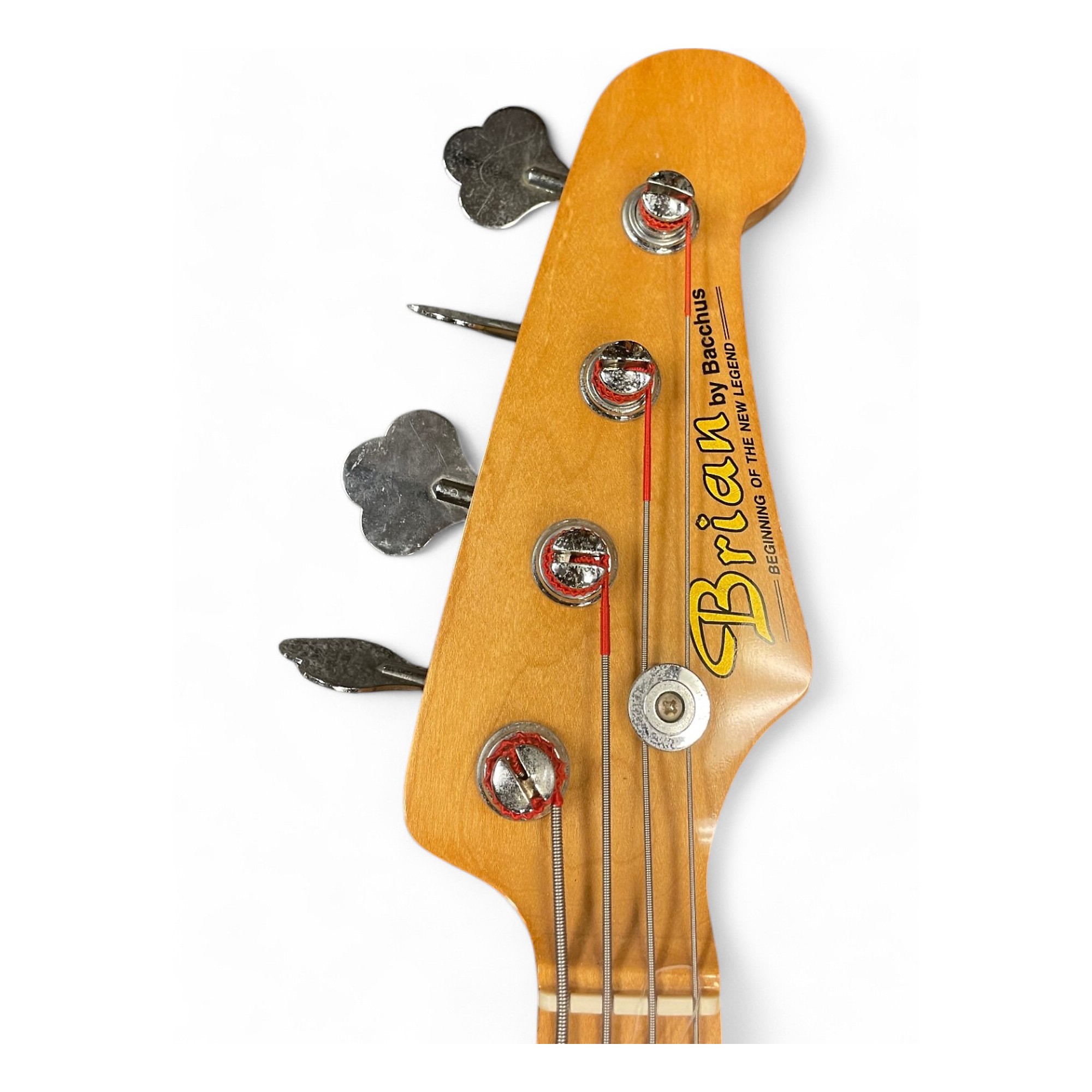 Used Brian By Bacchus Jazz Bass Blue Electric Bass Guitar Blue