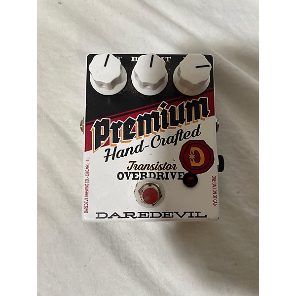 Used Daredevil Pedals Used Daredevil Pedals Premium Hand-Crafted Transistor Overdrive Effect Pedal