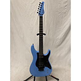 Used Schecter Guitar Research Used Schecter Guitar Research Omen Elite 8 MS Blue Solid Body Electric Guitar