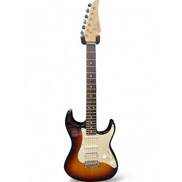 Used Suhr Pro Series S2 3 Tone Sunburst Solid Body Electric Guitar