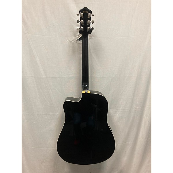 Used Ibanez V70CE Black Acoustic Electric Guitar