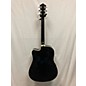 Used Ibanez V70CE Black Acoustic Electric Guitar