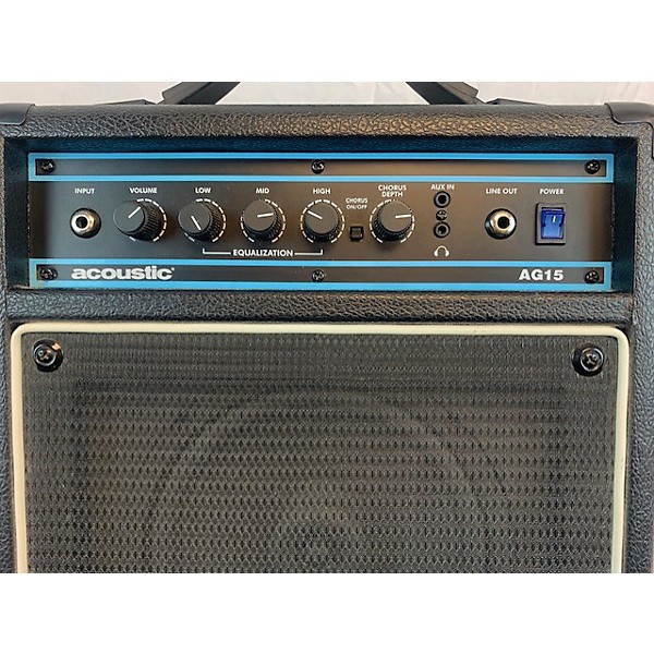 Used Acoustic AG15 15W 1X8 Acoustic Guitar Combo Amp