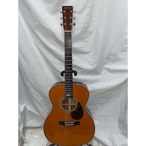 Used Martin Used Martin OMJM John Mayer Signature Natural Acoustic Electric Guitar