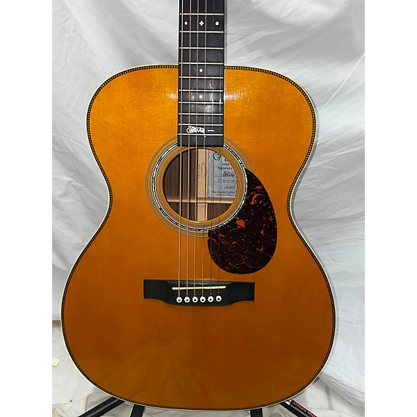 Used Martin Used Martin OMJM John Mayer Signature Natural Acoustic Electric Guitar